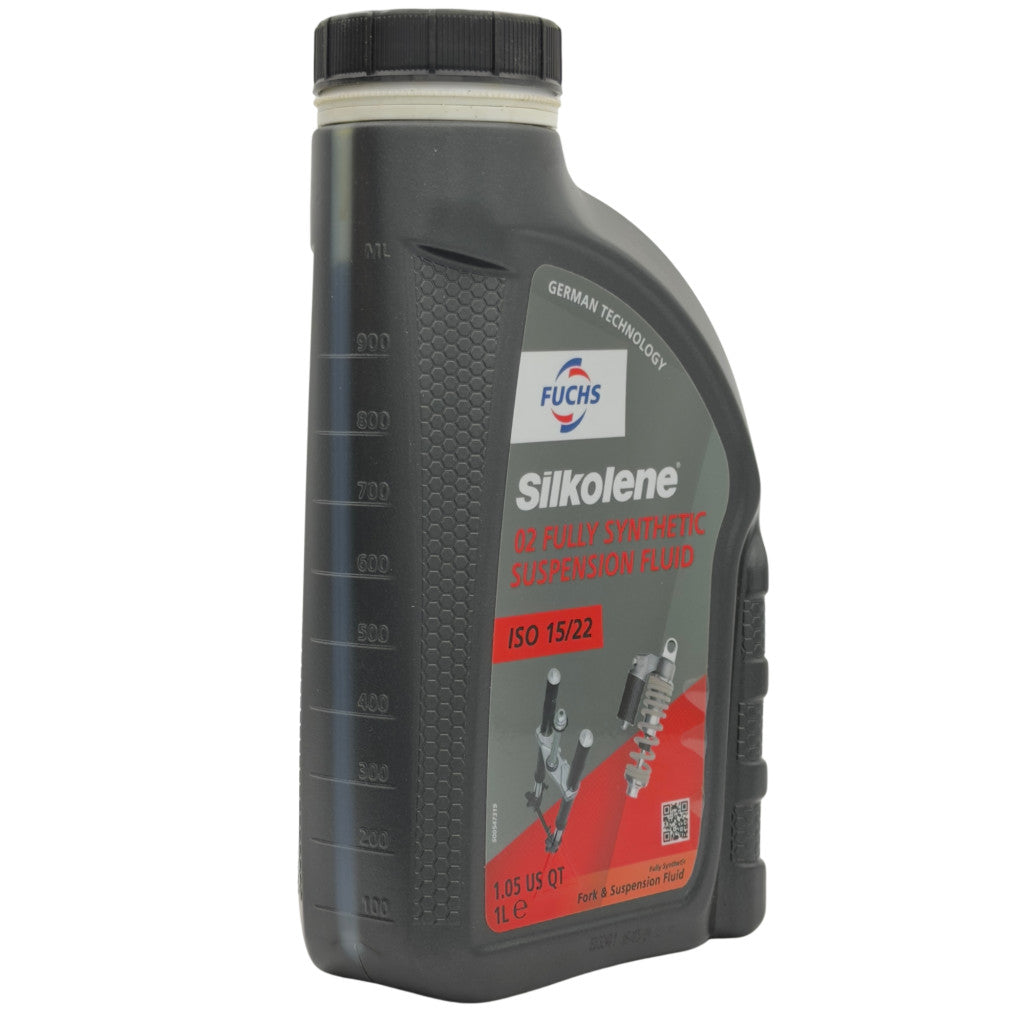 Fuchs Silkolene 02 Fully Synthetic Suspension Fluid 1L (ISO 15/22)