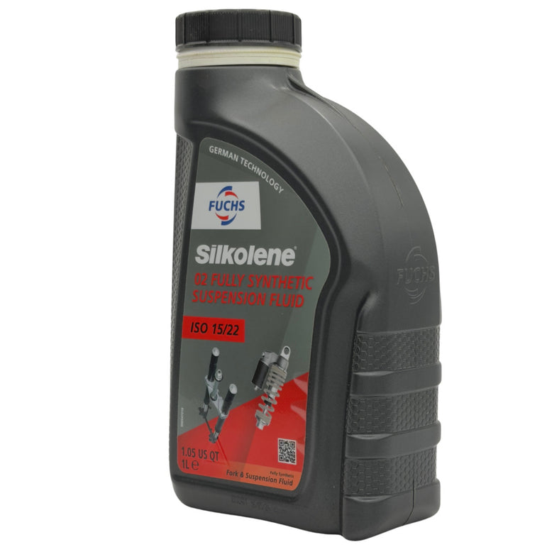 Fuchs Silkolene 02 Fully Synthetic Suspension Fluid 1L (ISO 15/22)