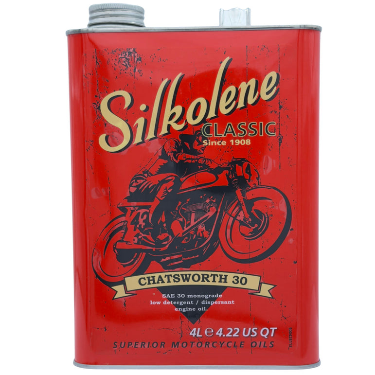 Fuchs Silkolene Chatsworth 30 4L motorkerékpár, oldtimer motorolaj