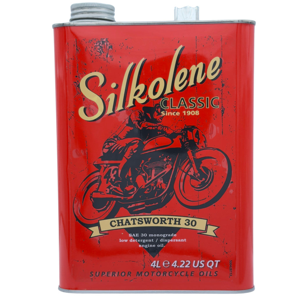 Fuchs Silkolene Chatsworth 30 4L motorkerékpár, oldtimer motorolaj