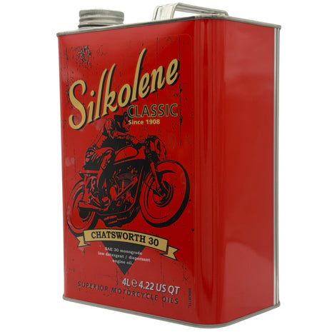 Fuchs Silkolene Chatsworth 30 4L motorkerékpár, oldtimer motorolaj