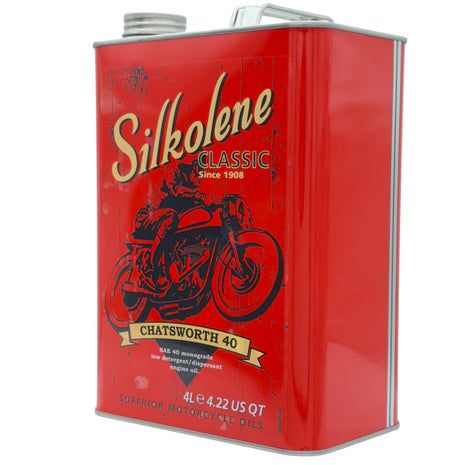 Fuchs Silkolene Chatsworth 40 4L motorkerékpár, oldtimer motorolaj