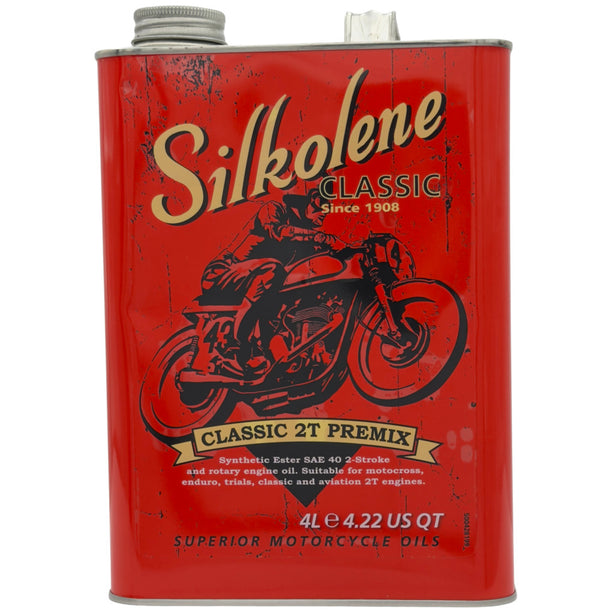 Fuchs Silkolene Classic 2T Pre Mix 4L 2T keverék olaj
