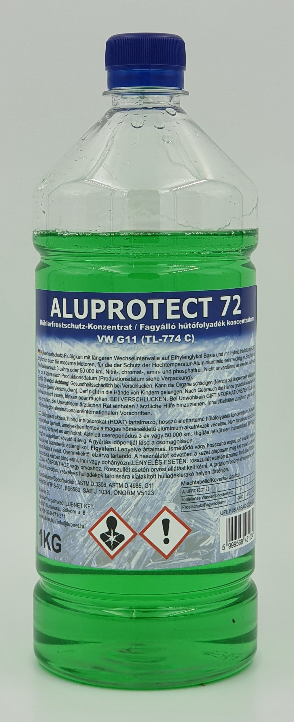 ALU PROTECT 72 zöld 1kg