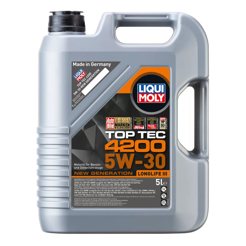 Liqui Moly Top Tec 4200 5W-30 motorolaj 5l