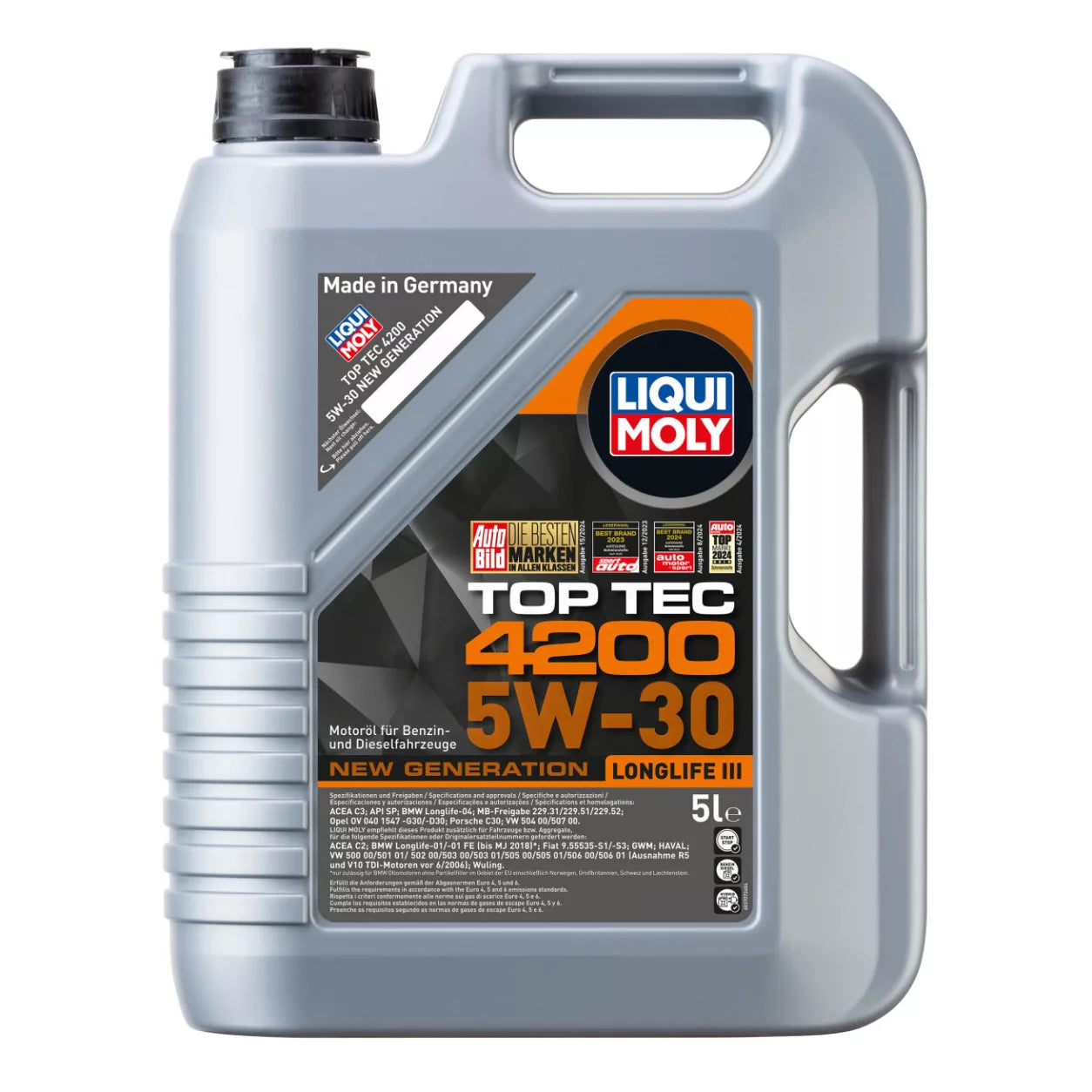 Liqui Moly Top Tec 4200 5W-30 motorolaj 5l
