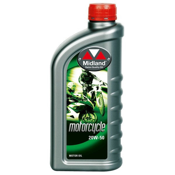 MIDLAND MOTORCYCLE 4T 20W-50 1L motorkerékpár motorolaj