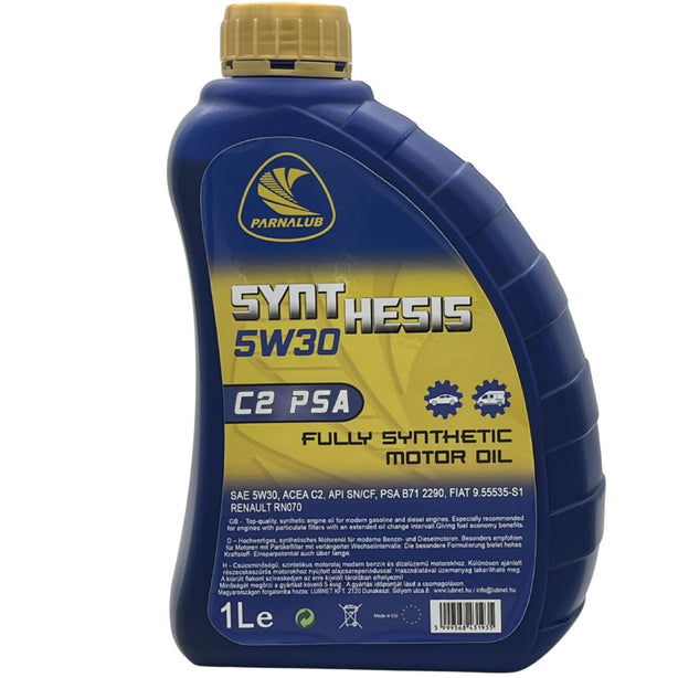 PARNALUB Synthesis C2 PSA 5W-30 1L motorolaj