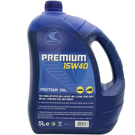 PARNALUB Premium 15W-40 5L motorolaj