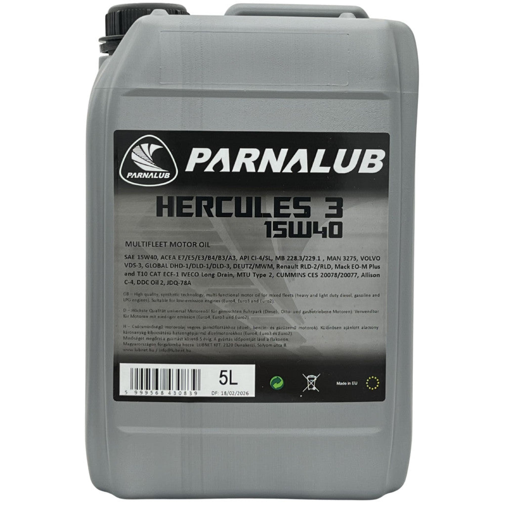 PARNALUB Hercules 3 15W-40 10L motorolaj
