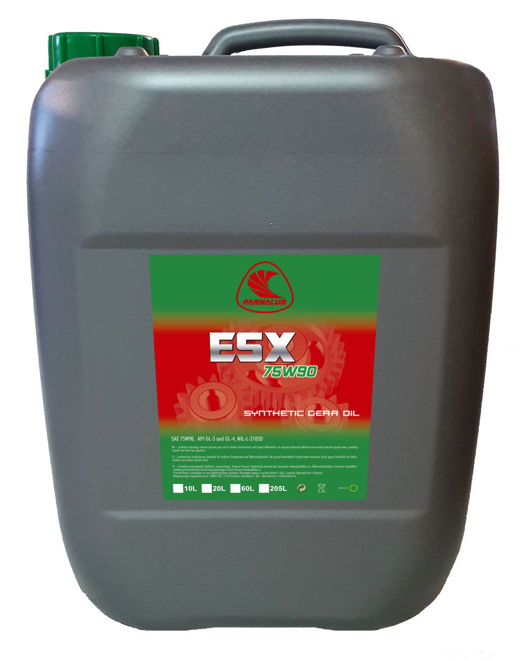 PARNALUB ESX 75W-90 20L váltóolaj