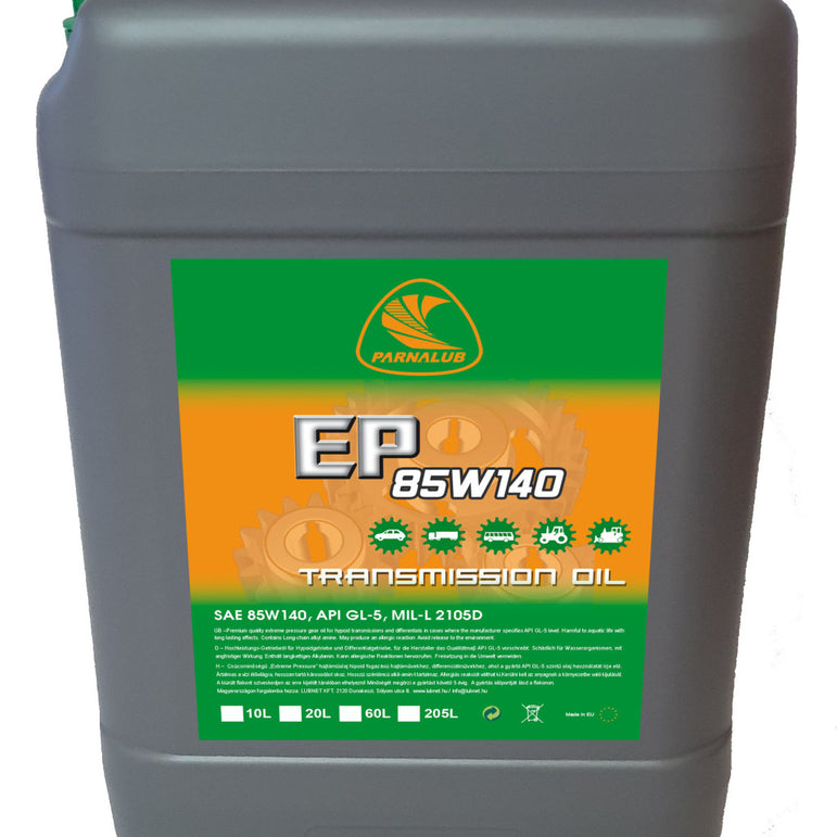 PARNALUB EP 85W-140 10L váltóolaj