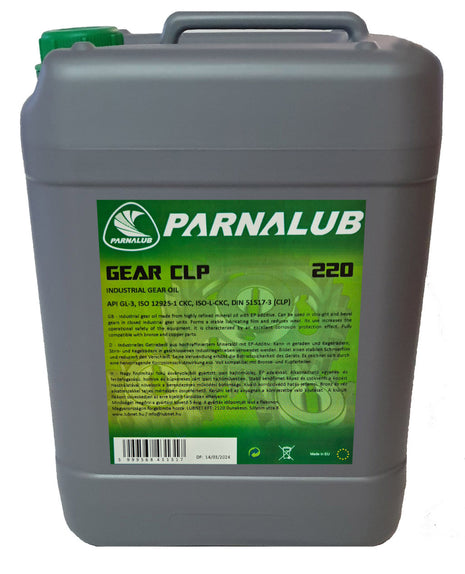 PARNALUB GEAR CLP 220 10L váltóolaj