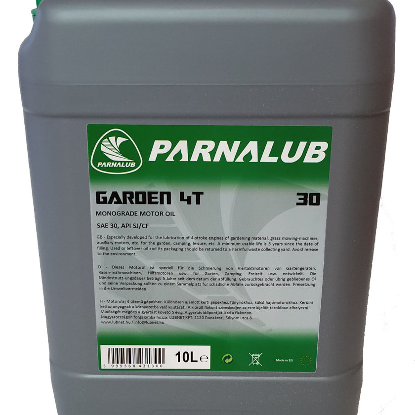 PARNALUB Garden 4T SAE 30 10L kerti gép motorolaj