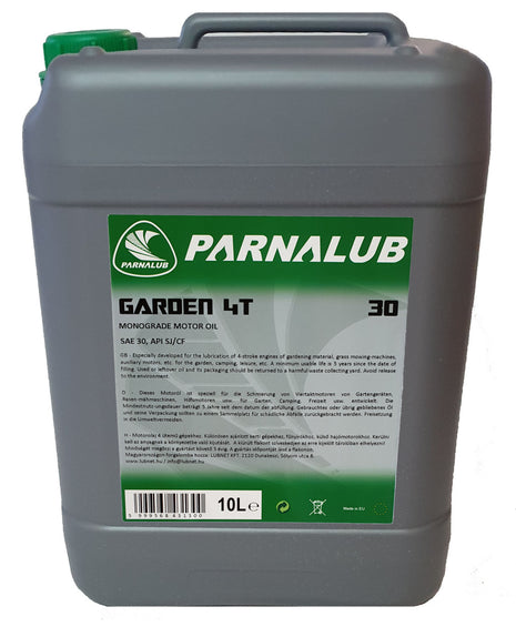 PARNALUB Garden 4T SAE 30 10L kerti gép motorolaj