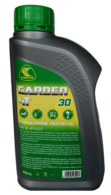 PARNALUB Garden 4T SAE 30 600ml kerti gép motorolaj