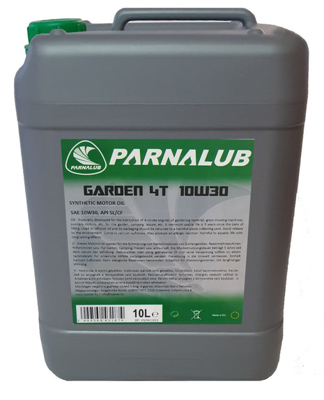 PARNALUB Garden 4T 10W-30 10L kerti gép motorolaj