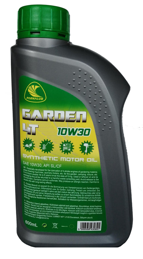 PARNALUB Garden 4T 10W-30 600ml kerti gép motorolaj