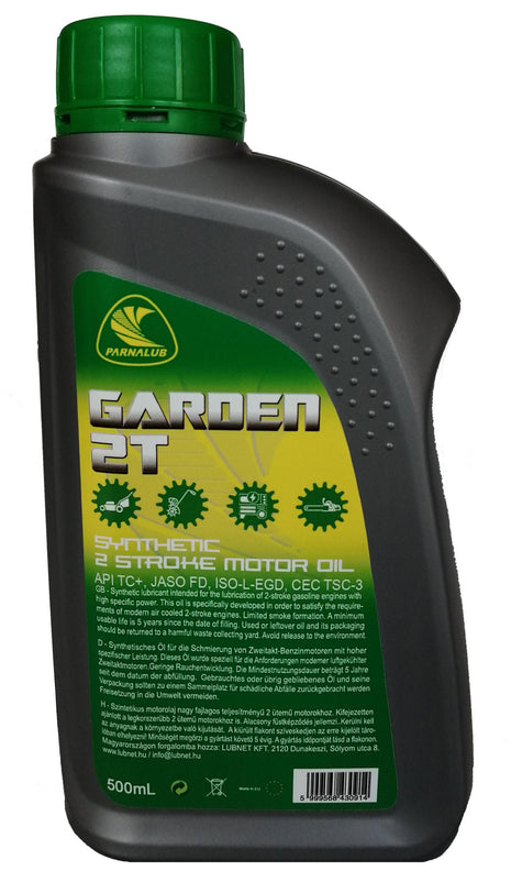 PARNALUB Garden 2T 500ml kerti gép motorolaj