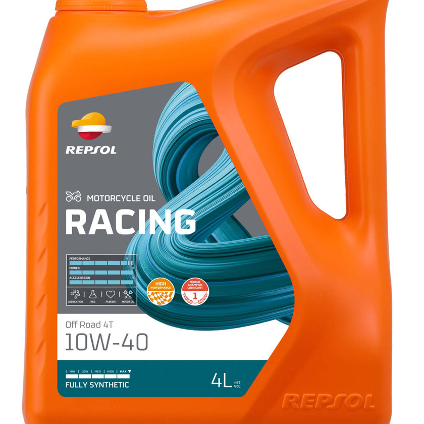 REPSOL Racing Off Road 4T 10W-40 4L motorkerékpár motorolaj