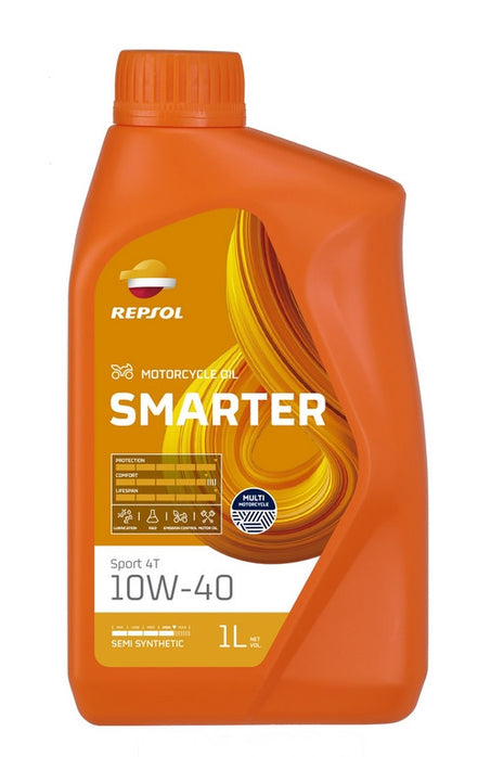 REPSOL Smarter Sport 4T 10W-40 1L motorkerékpár motorolaj