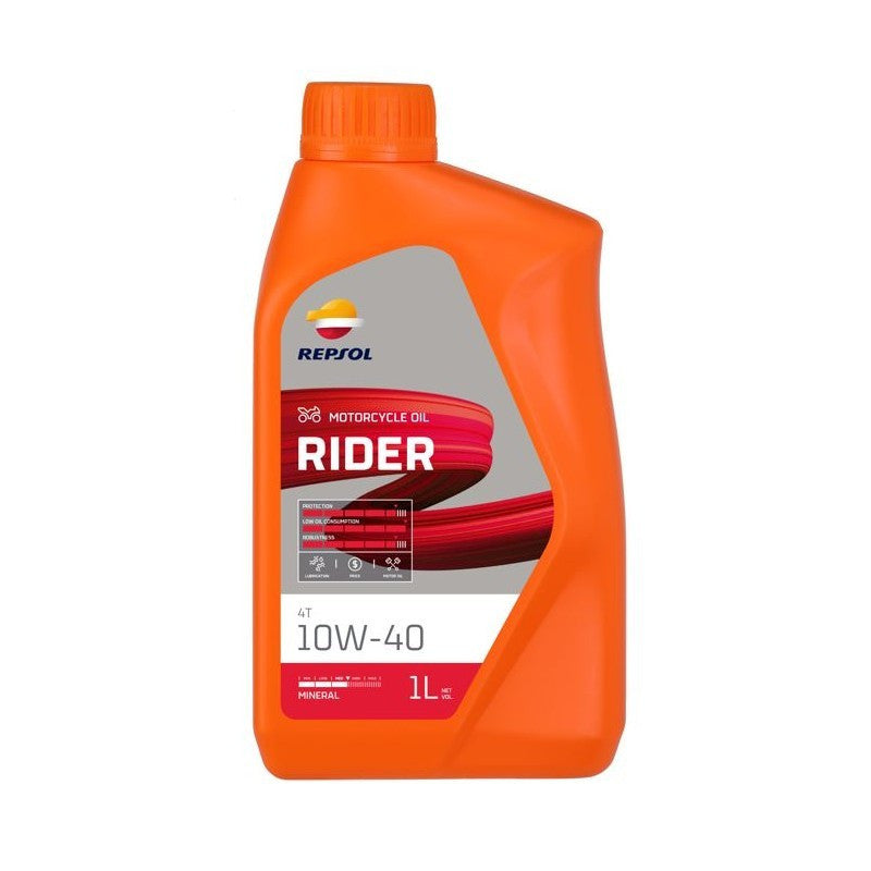 REPSOL Rider 4T 10W-40 1L motorkerékpár motorolaj