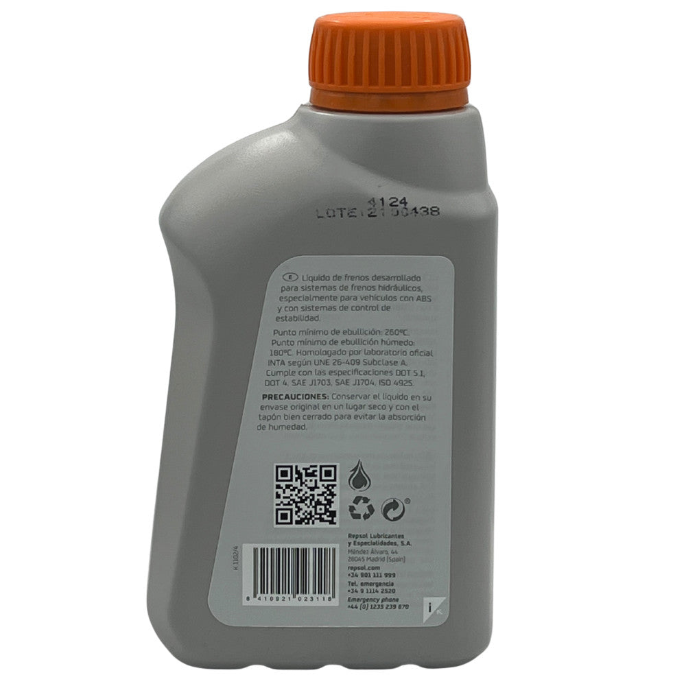 REPSOL Guard Liquido de Frenos DOT 5.1 500ml