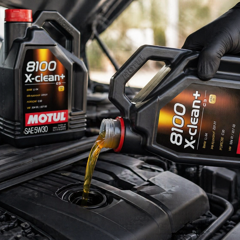 MOTUL 8100 X-clean+ 5W-30 5L motorolaj