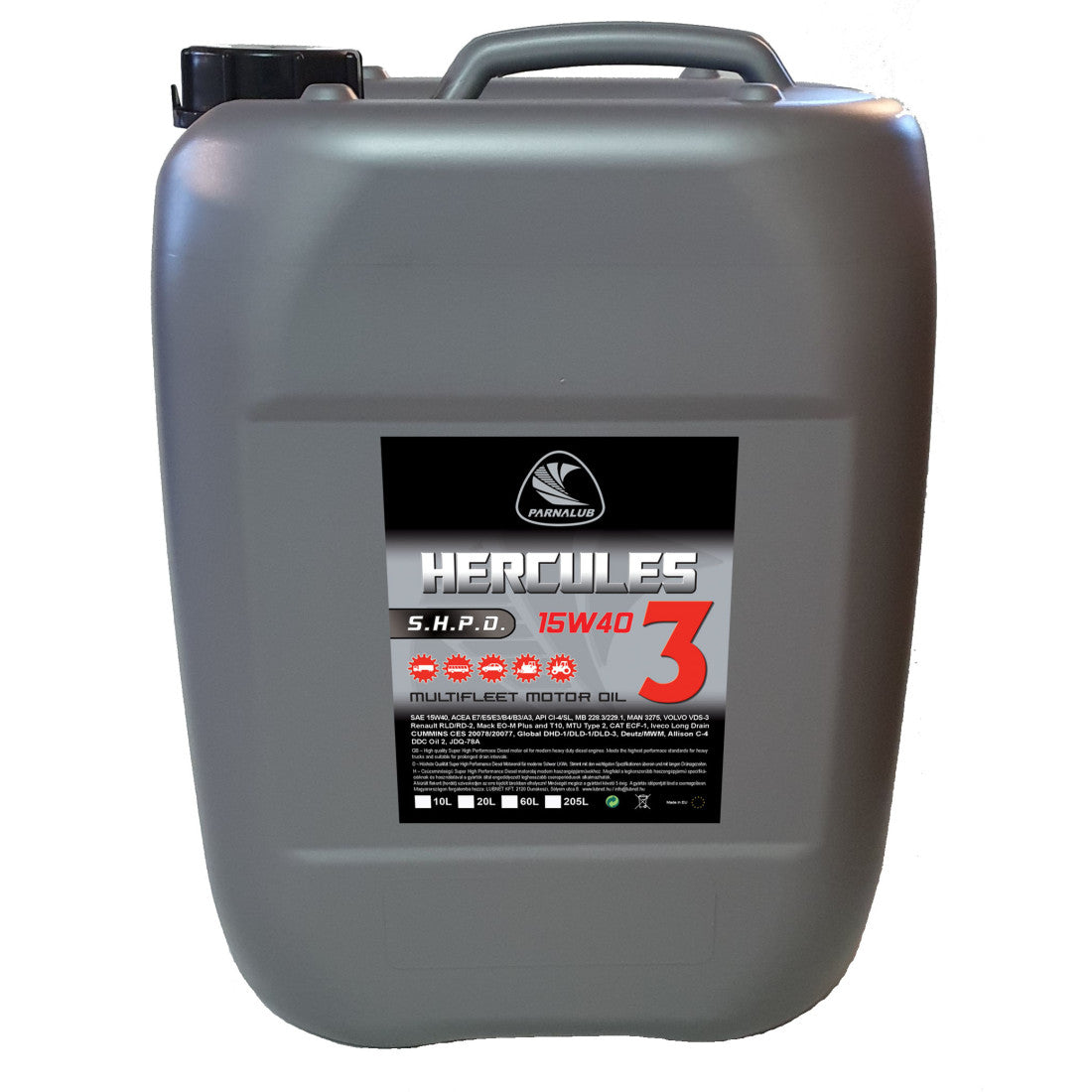 PARNALUB Hercules 3 15W-40 20L motorolaj