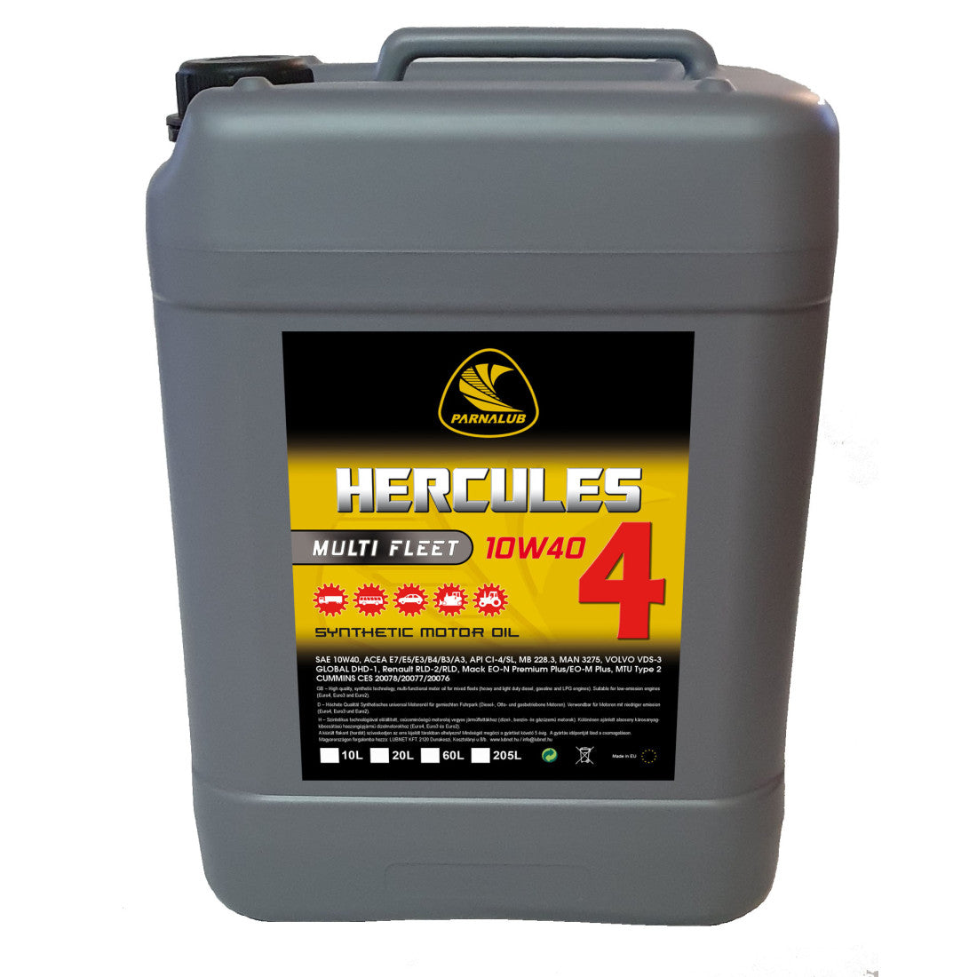 PARNALUB Hercules 4 10W-40 10L motorolaj